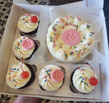 Load image into Gallery viewer, Bento Cake &amp; Cupcake Box
