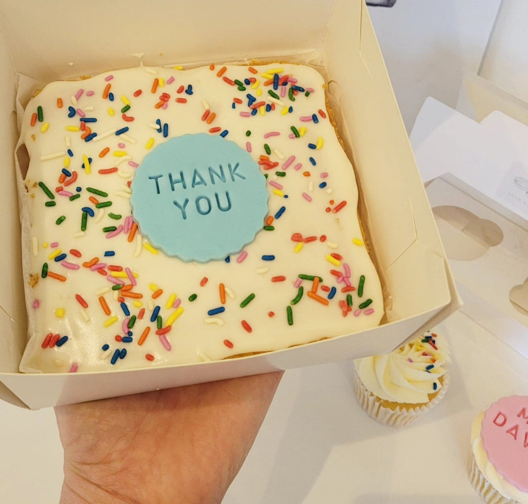 Mini Sprinkle School Cake